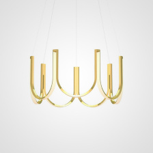 Подвесная люстра U-SERIES for Arpel D80 Gold