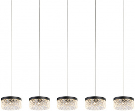 Подвесной светильник Diamond cut MD21020075-5B matt black
