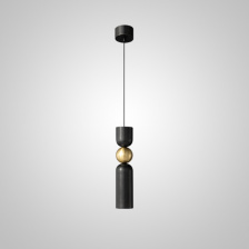 Подвесной светильник NIORD A Black Brass