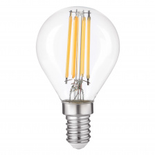 Светодиодная лампа E14 мощность 6W 2700K Transparent от ImperiumLoft
