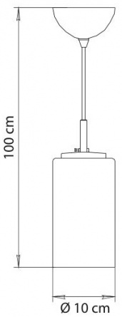 Подвесной светильник Sphere A6710SP-1WH фото 2