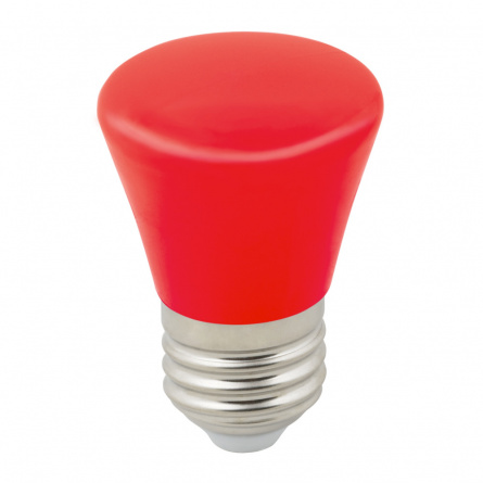 Лампочка светодиодная  LED-D45-1W/RED/E27/FR/С BELL фото 1