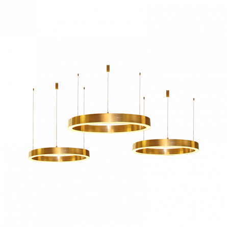 Светильник Light Ring Horizontal Copper Gold фото 4