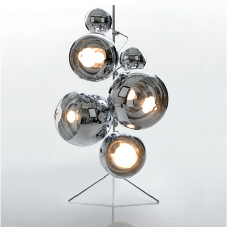 Торшер Mirror Ball Tripod Stand фото 1