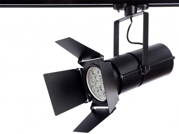 Трековый светильник Obiettivo A6312PL-1BK фото 1