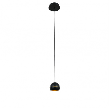 Подвесной светильник MD21001034 MD21001034-1A black/gold фото 1